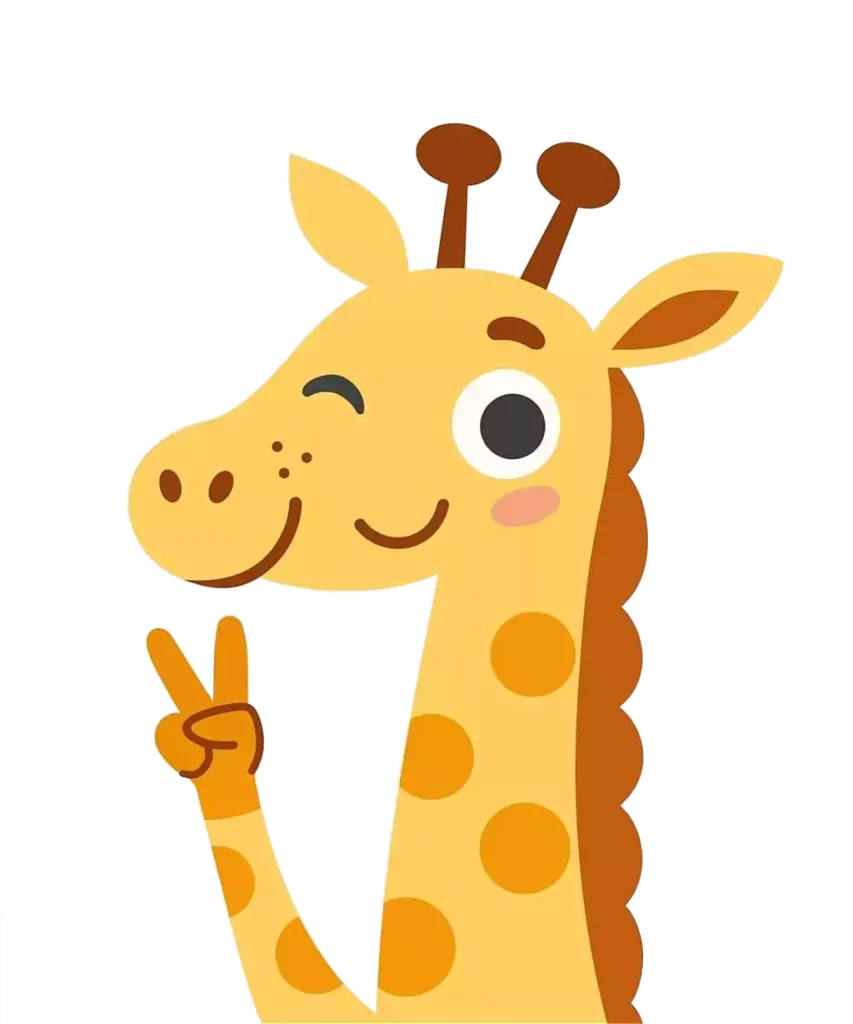 jirafa dibujo infantil