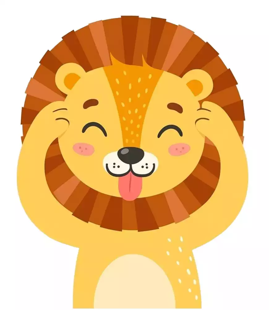 leoncito dibujo infantil